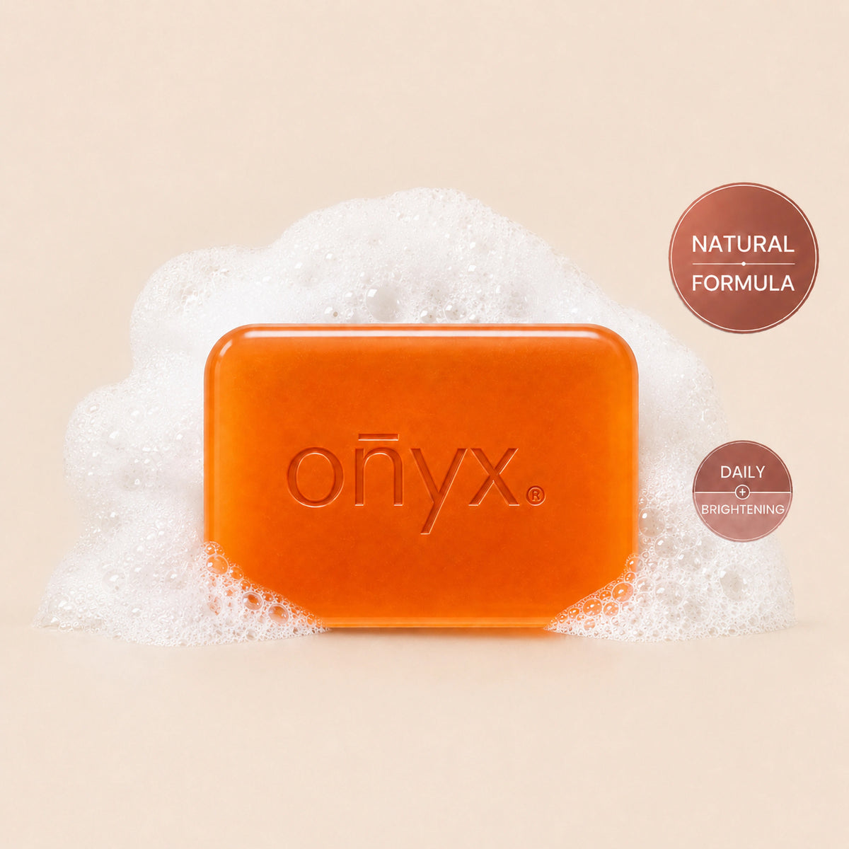 Onyx Radiance Brightening Bar - daily cleansing and brightening soap